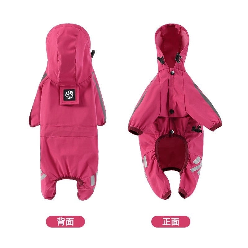 New Pullable Large. Medium And Small Dog Pet Rainy Day Out Clothes