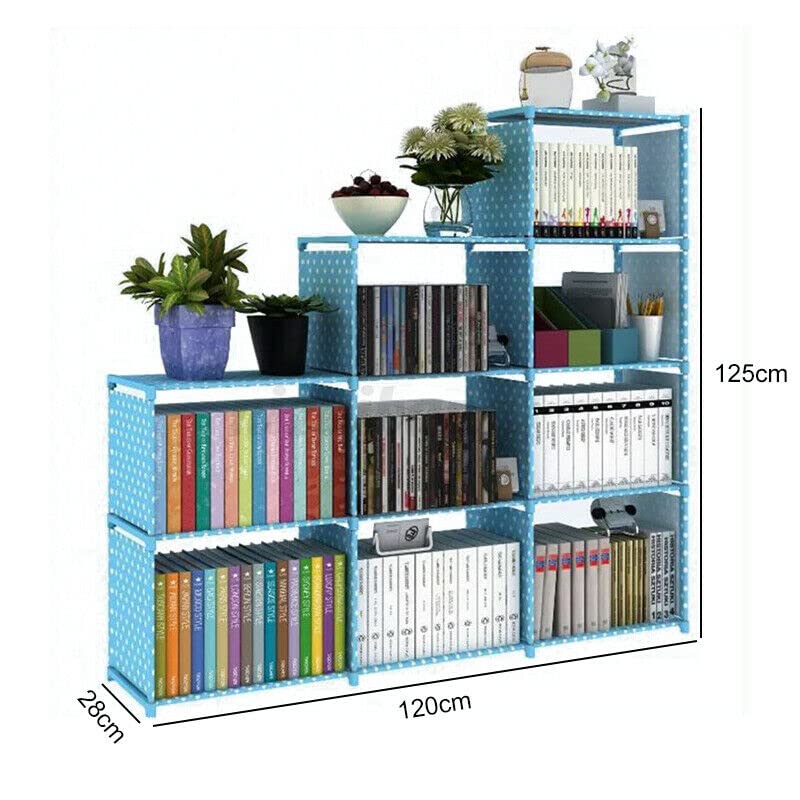 Multipurpose Bookshelf Steel Metal Storage Shelve For Books Storage Organizer. Bookcase For Home Furniture