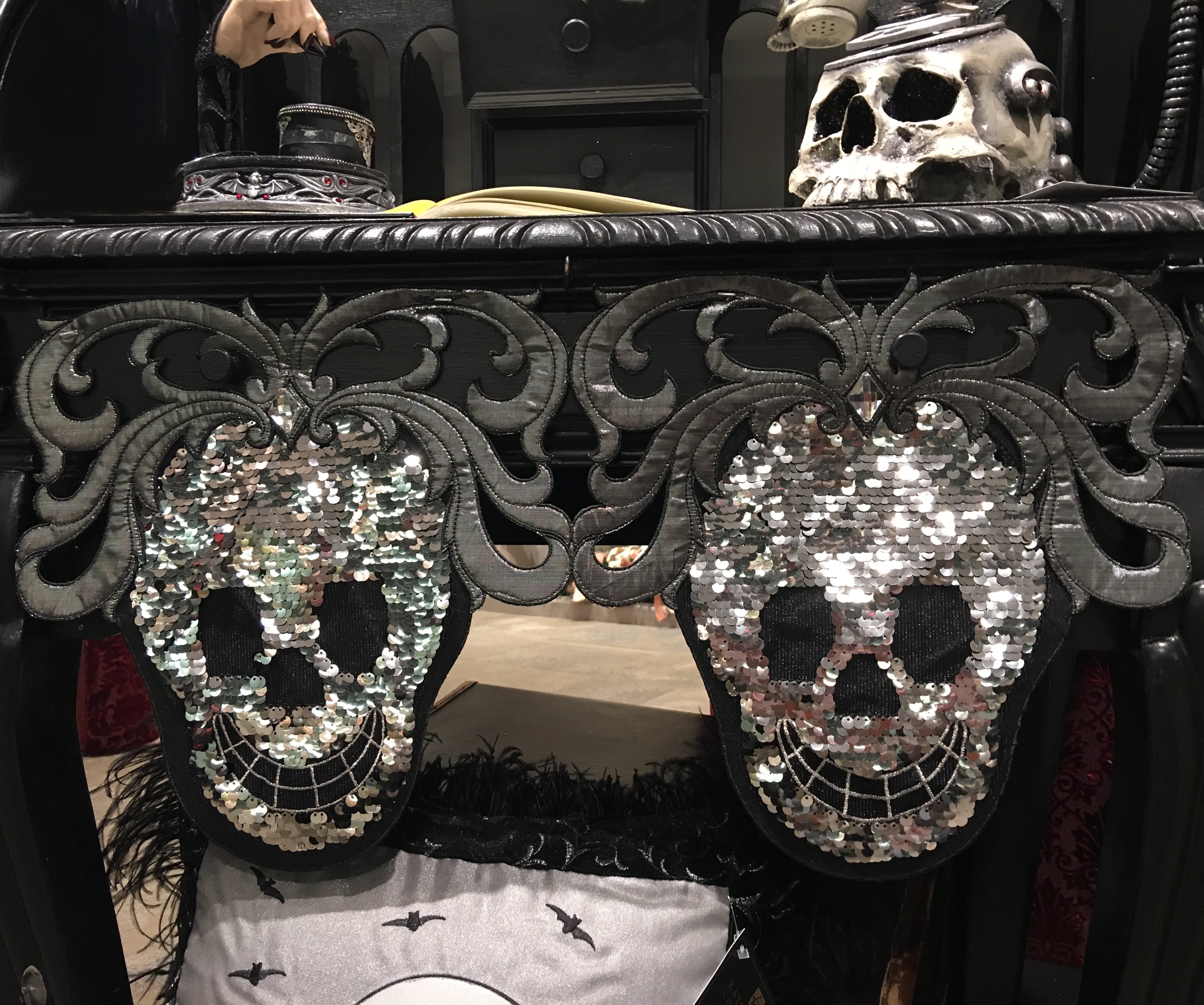 Sequin Skull Garland - Katherine's Collection