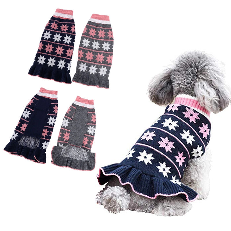 Cute Acrylic Star Polka Dots Heart Shape Pet Clothing