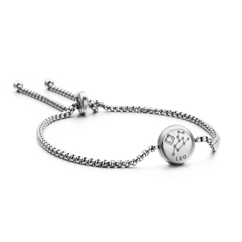 Minimalist Constellation Titanium Steel Rhinestones Bracelets In Bulk
