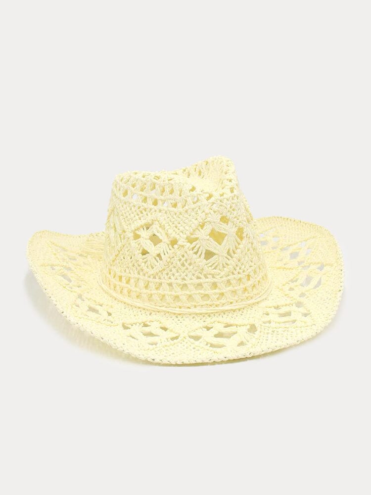 Breathable Hollow Woven Straw Hat