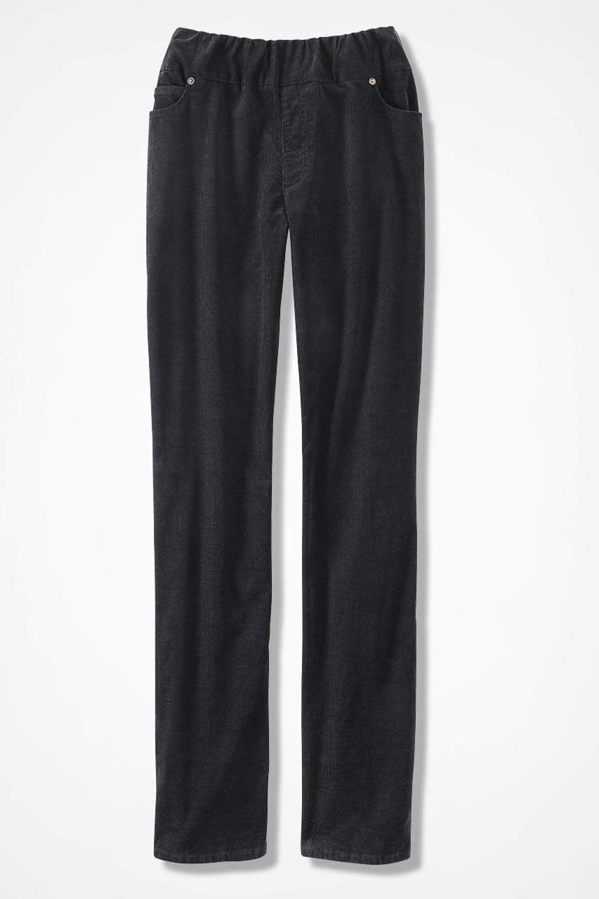 Pull-On Bootcut Stretch Corduroys