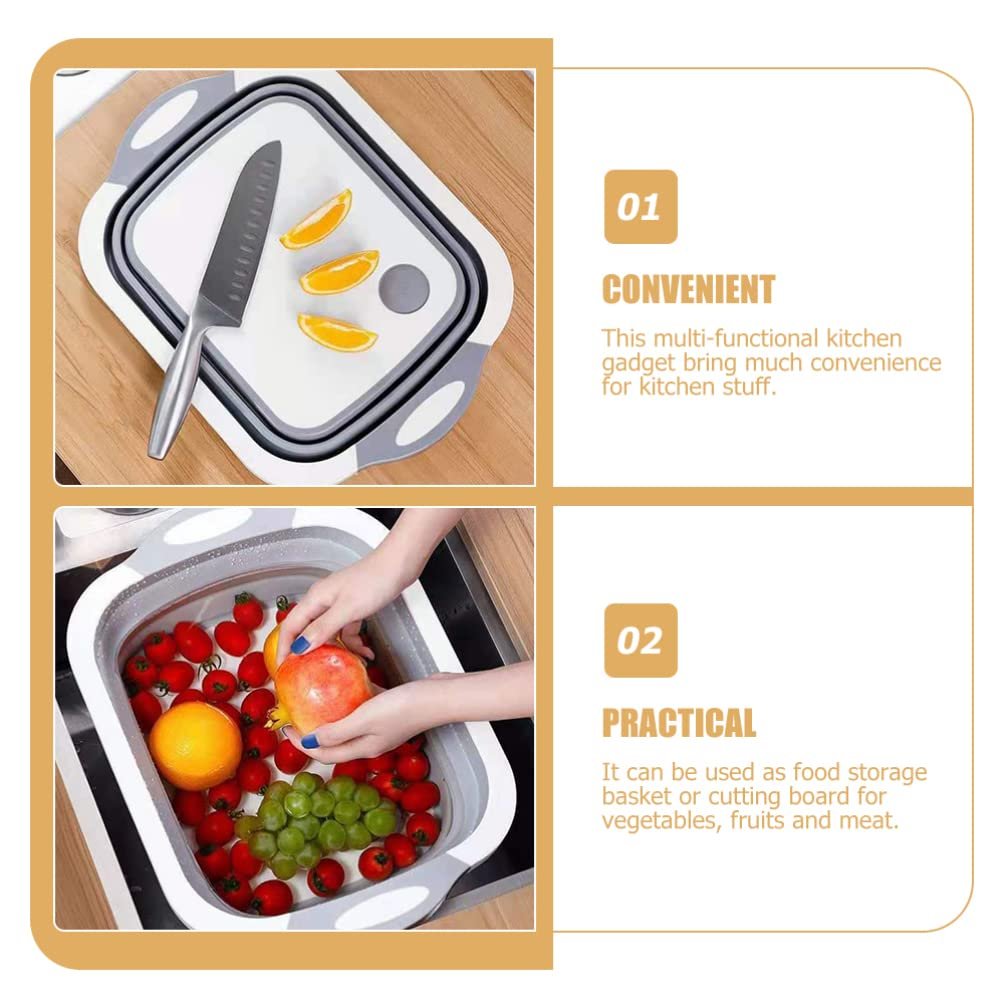 Foldable Chopping Board Wash Basin Portable