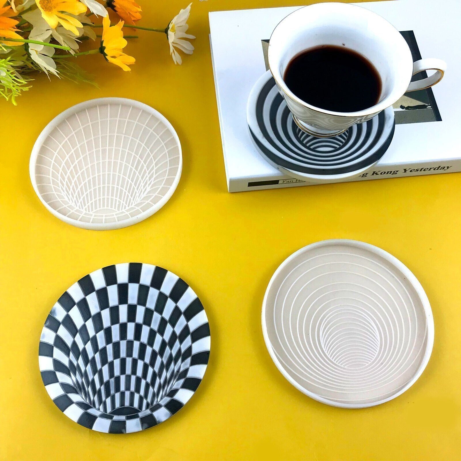 HHQ-Vision Trap Coaster Resin Mold