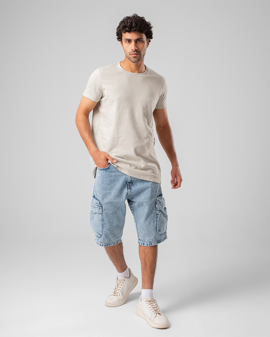 Basic Half Sleeves T-shirt
