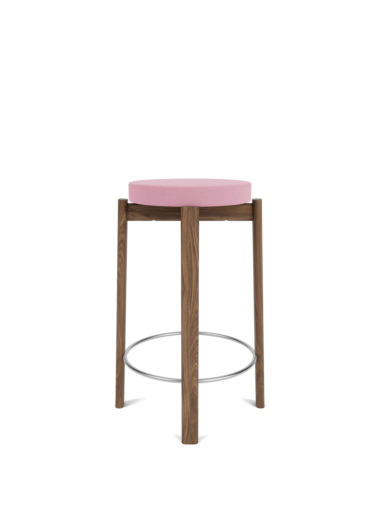 Passage Counter Stool. Upholstered Seat