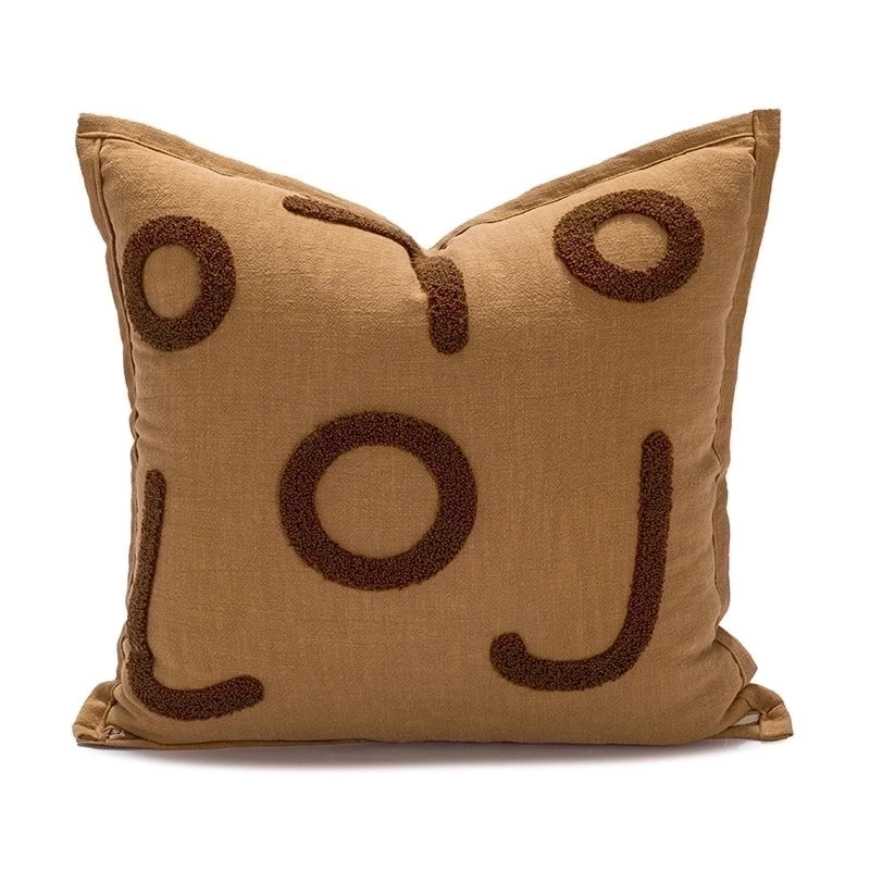 Retro Abstract Painting Tiger Cotton Plush Pillow Cases