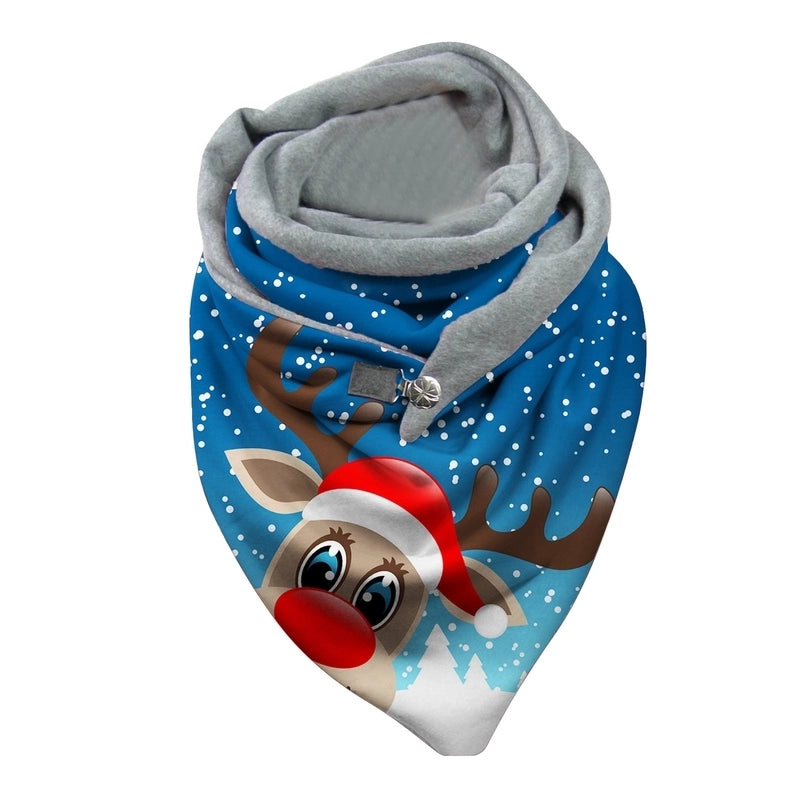 Unisex Cute Ditsy Floral Winter Scarves