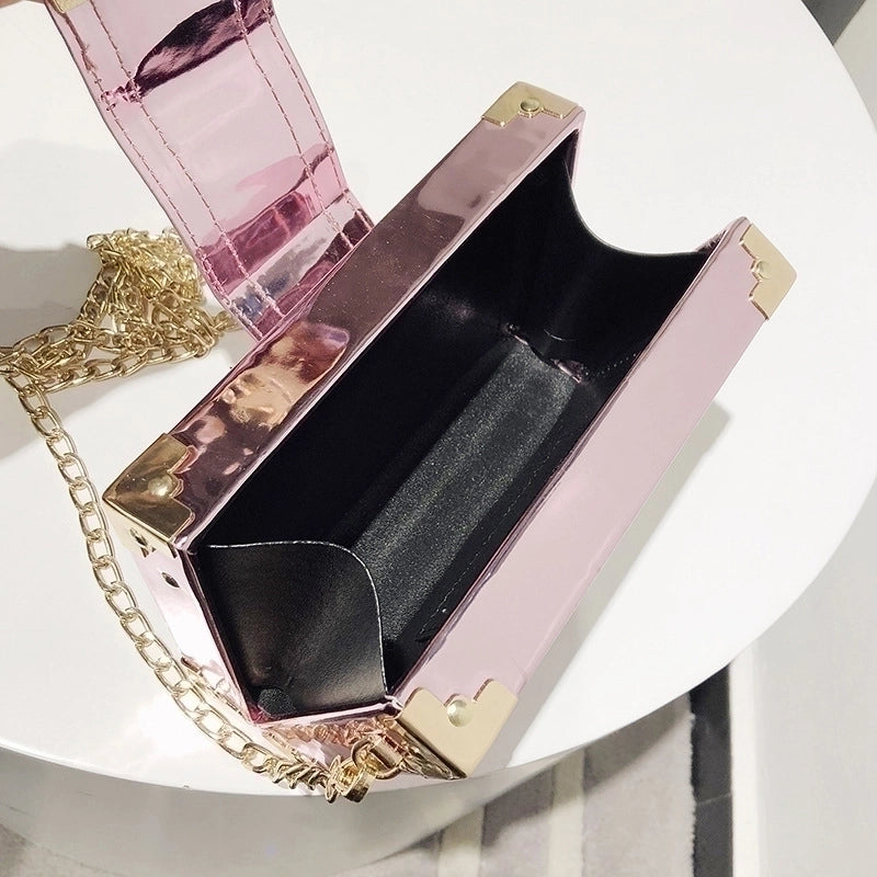 Small Pu Leather Square Bag Shoulder Bags