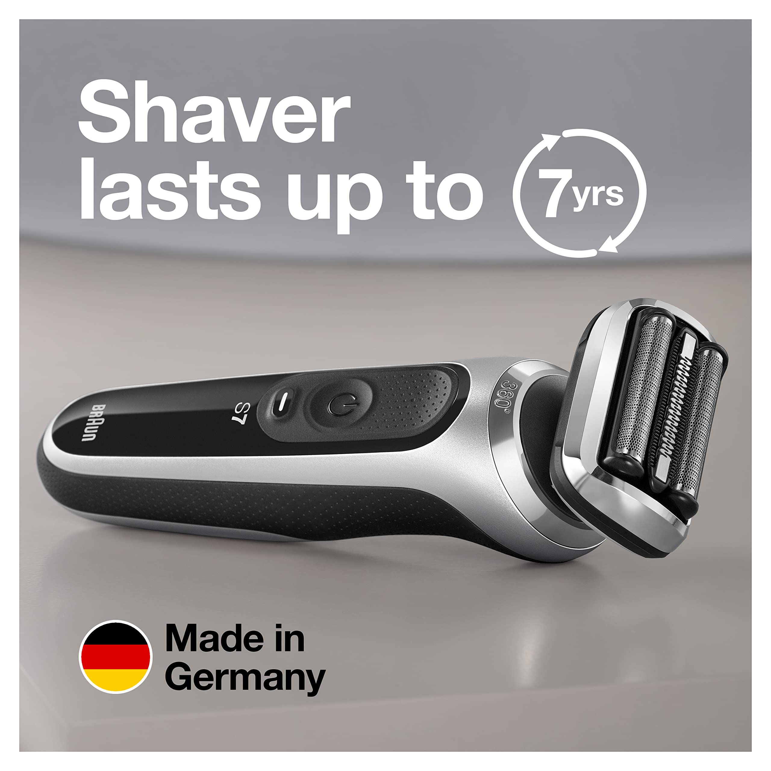 Black Friday Limited Offer🖤Buy 1 Get 1 Free🎁Braun Series 7 7071cc Flex Electric Razor for Men with SmartCare Center