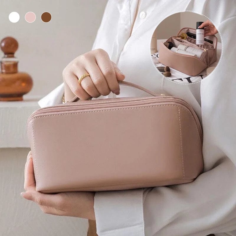 🔥 BIG SALE - 49% OFF PU Portable Travel Cosmetic Storage Bag