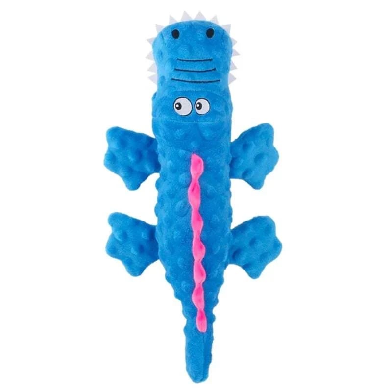 🎉Squeaky crocodile plush for aggressive chewers🐾