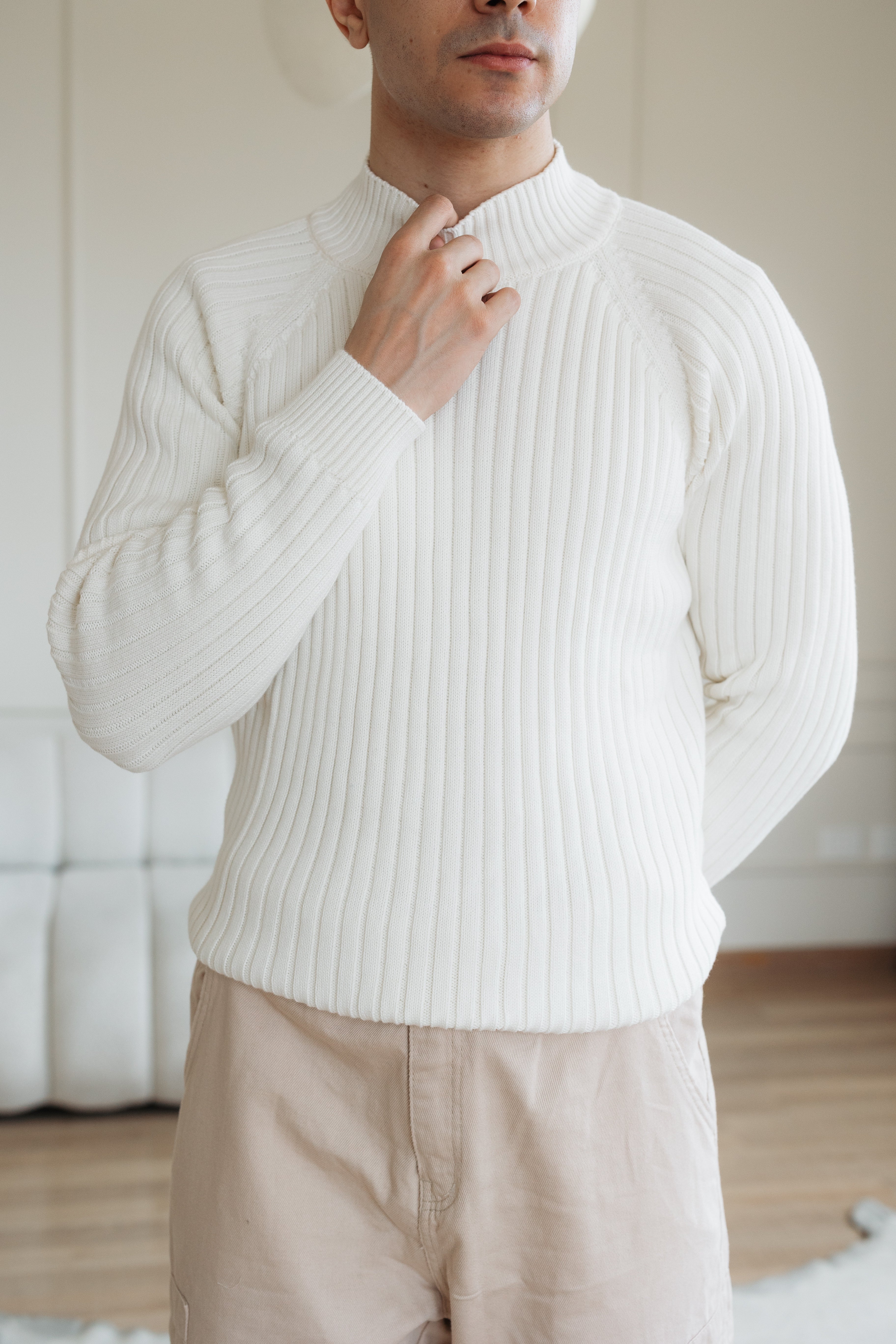 Half Neck Men Pullover