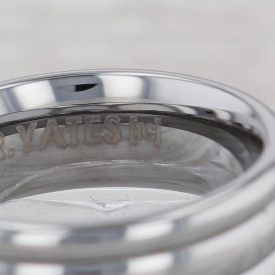 New Beveled Tungsten Carbide Men's Ring Size 10 Wedding Band