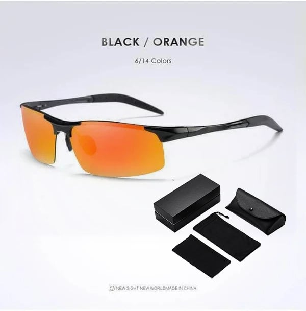 2022 Men's Sunglasses with Anti-glare Polarized Lens