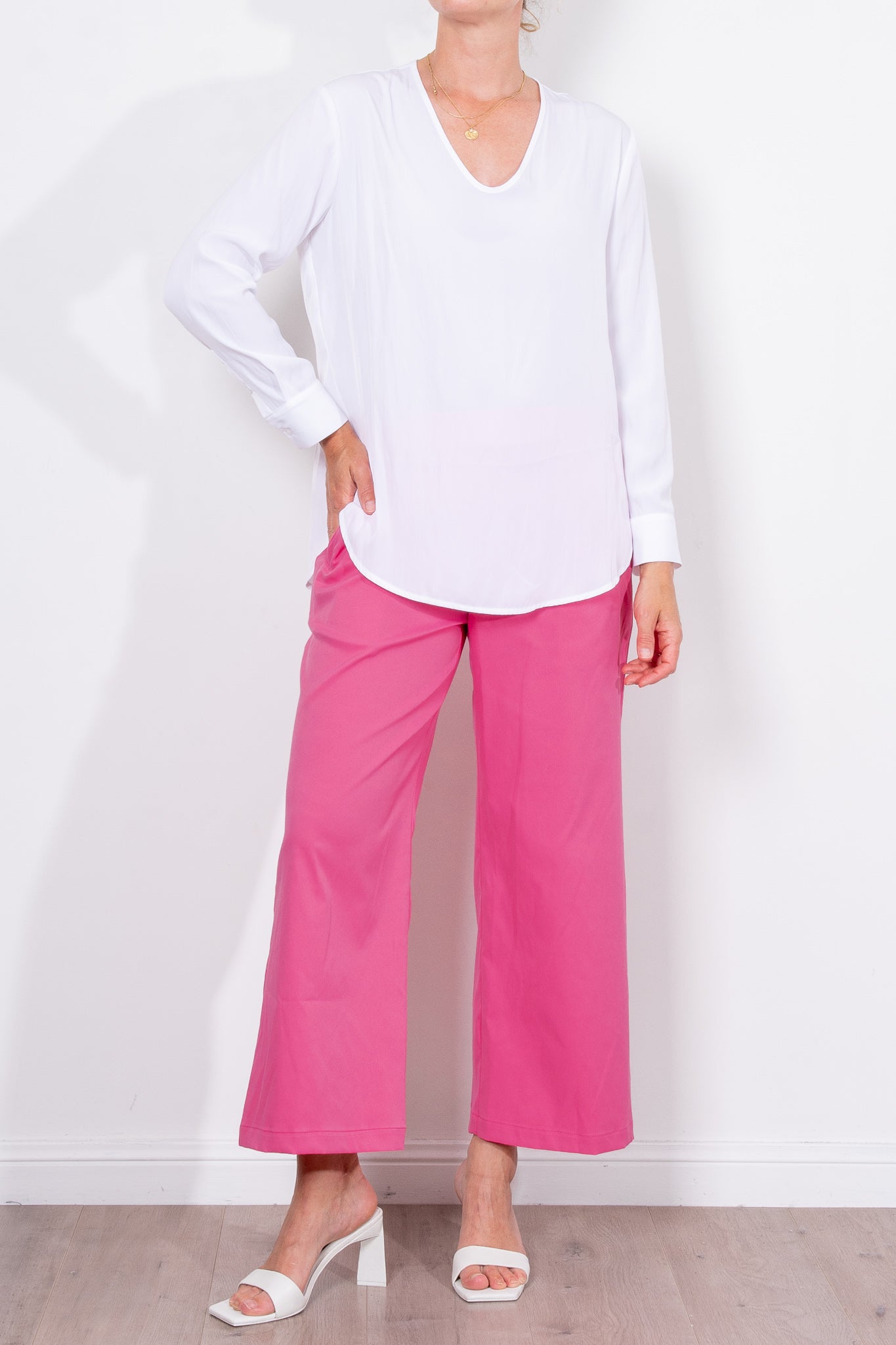 Mela Purdie Welt Pocket Pant Stretch Chintz