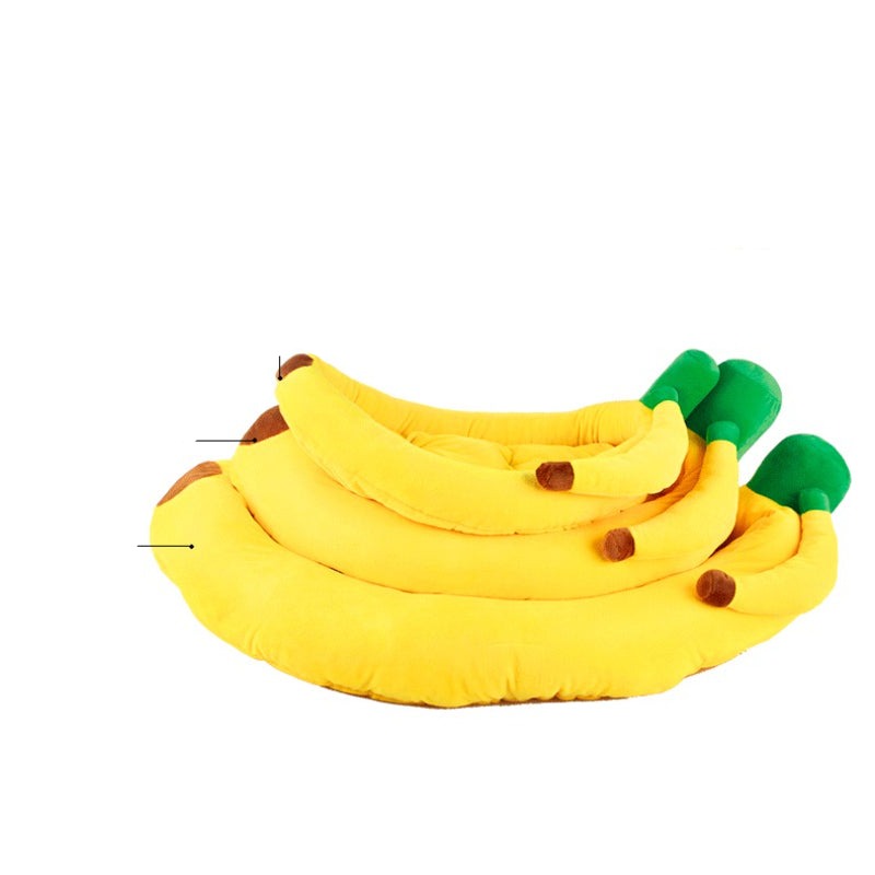 Banana Cat Bed