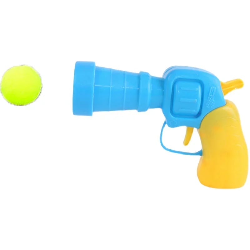 🔥 Hot sale-To Spend More Time With Your Pets❤Plush Ball Shooting Gun