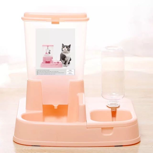 Pet food and water dispenser