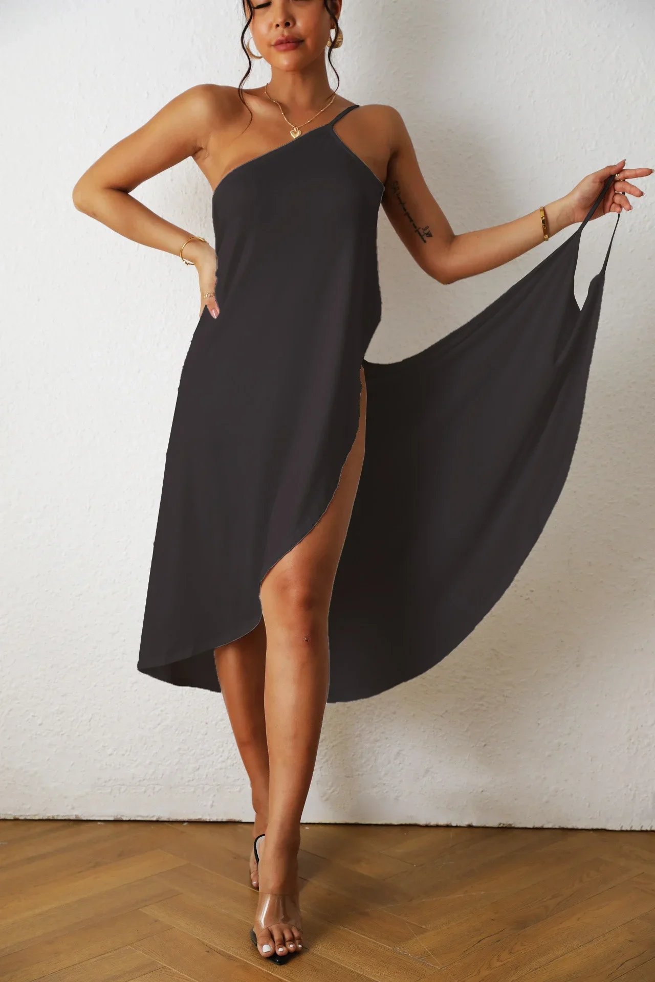 2023 new women's WRAP DRESS COVER-UP