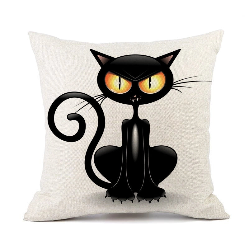 Cute Animal Linen Pillow Cases