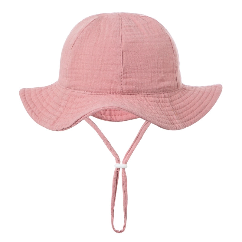 Girl's Cartoon Style Cute Sweet Heart Shape Printing Bucket Hat