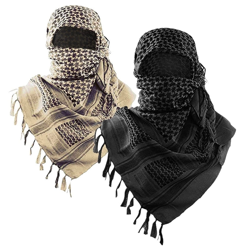 Desert Tactical Scarf Pure Cotton Men And Women Same Military Headscarf Motorcycle Colorful Egg CS Mask Arab Headscarf