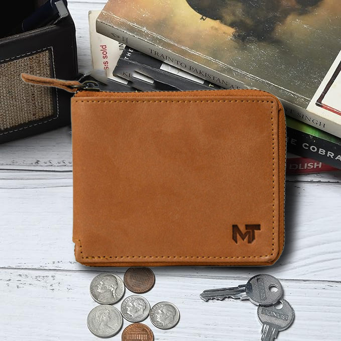 Bi-Fold Wallet- Tan Brown