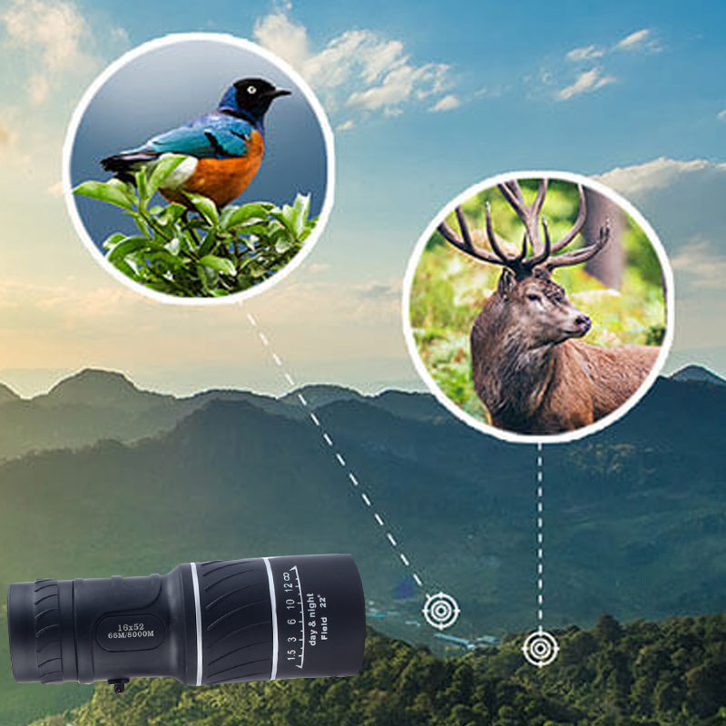 High-power HD Compact Monocular