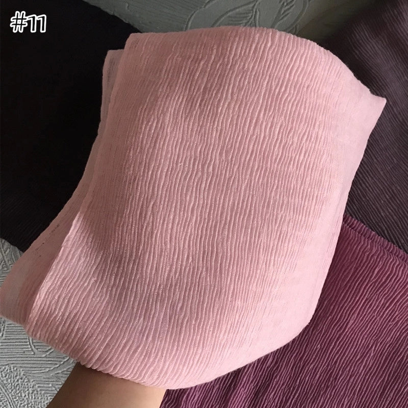 Women's Casual Minimalist Solid Color Cotton And Linen Scarf