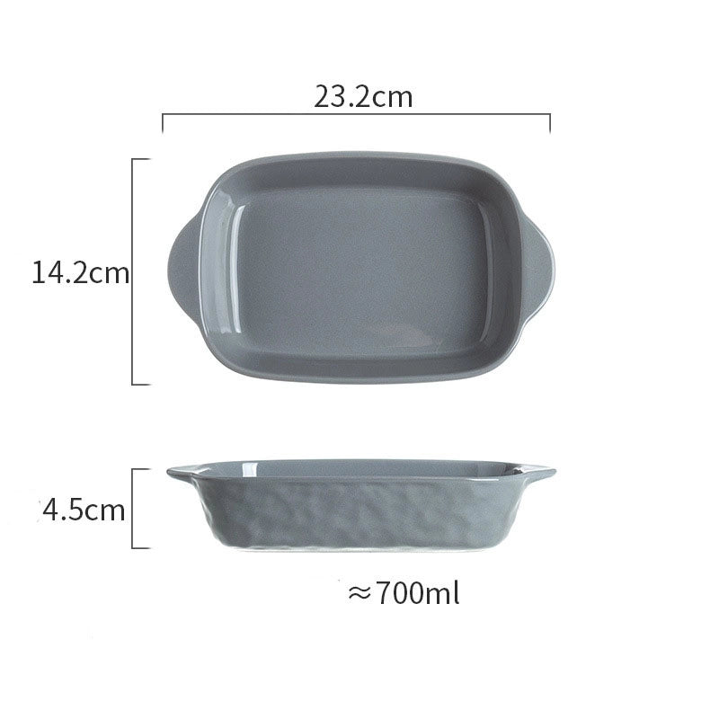 Ceramic Bowl Dish Tableware Household Plate Fish Plate Dish Soup Bowl Rice Bowl Simple Light Luxury Noodle Bowl