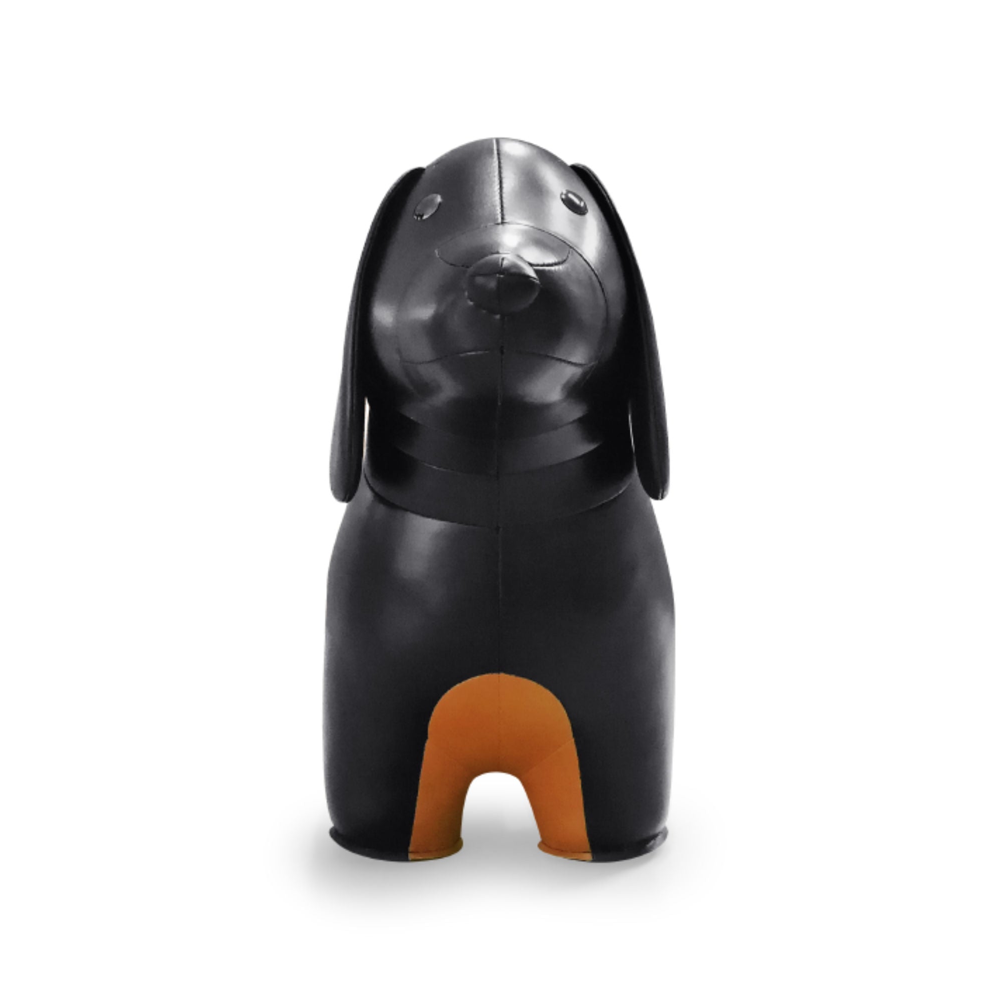Zuny Large Teckel Animal Stool. Black