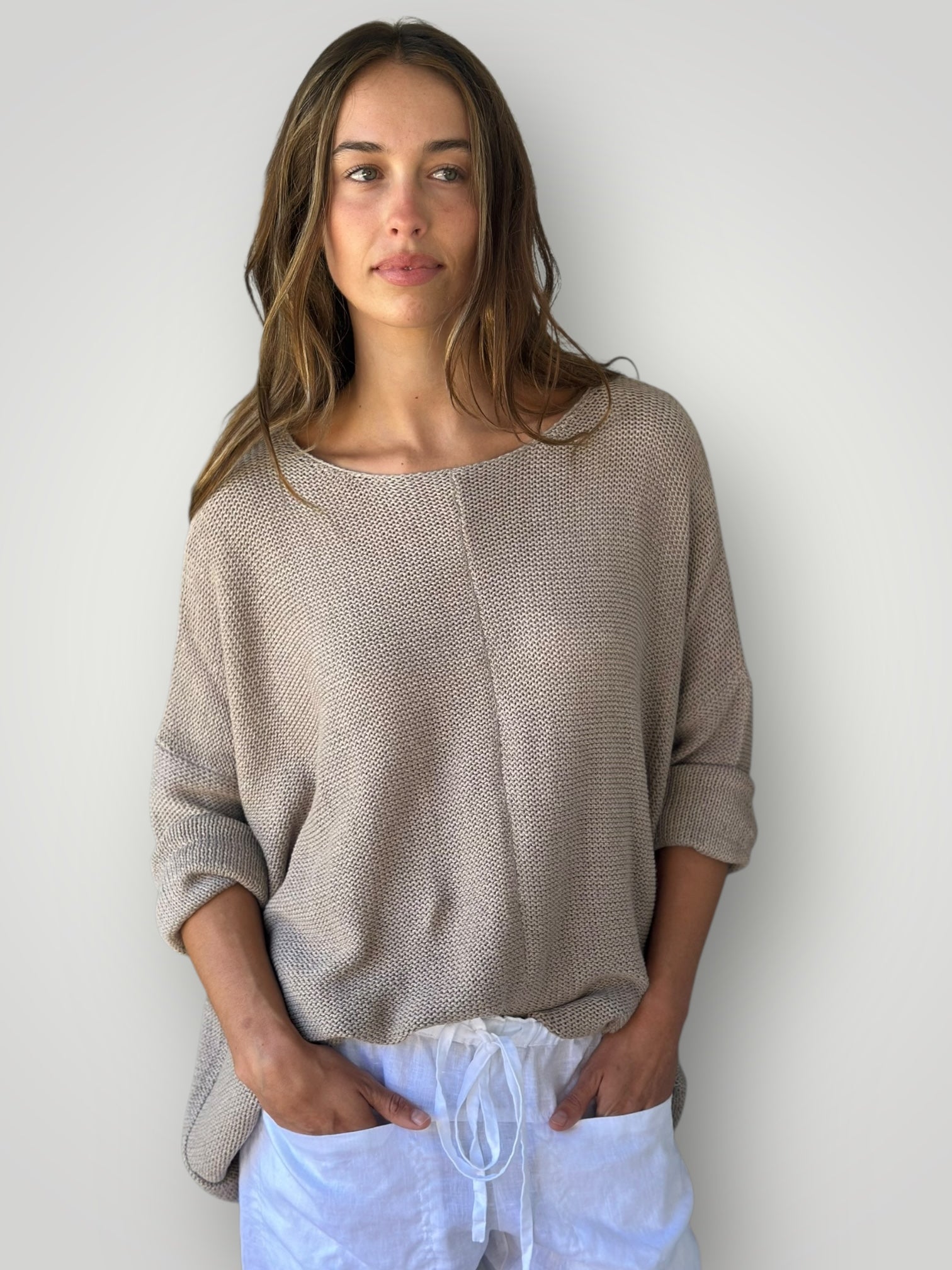 stella jersey - natural cotton knit