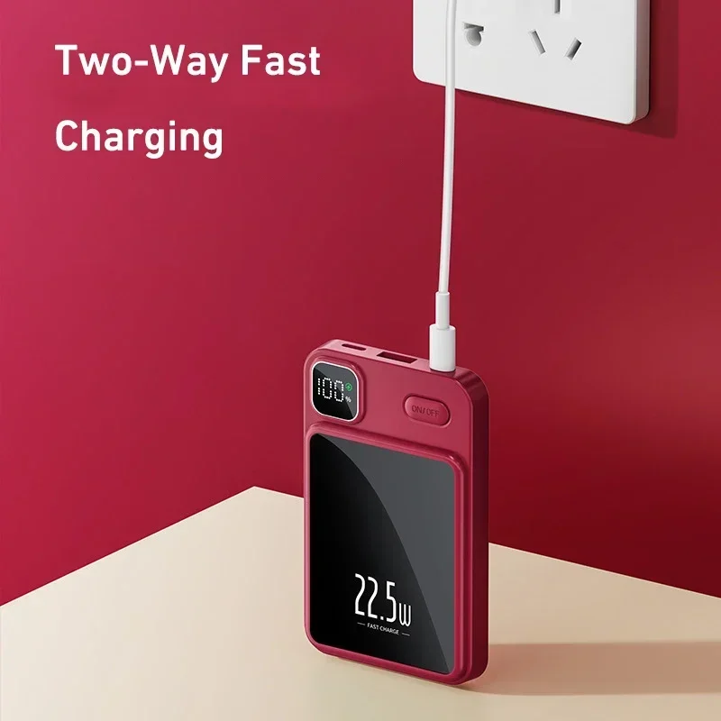 Magnetic Wireless 20000mAh Power Bank Portable External Battery for IPhone 16 15 14 13 Samsung S24 Xiaomi Fast Charge Powerbank