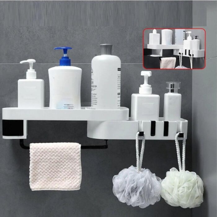 Bathroom Shelf Organizer Rotatable