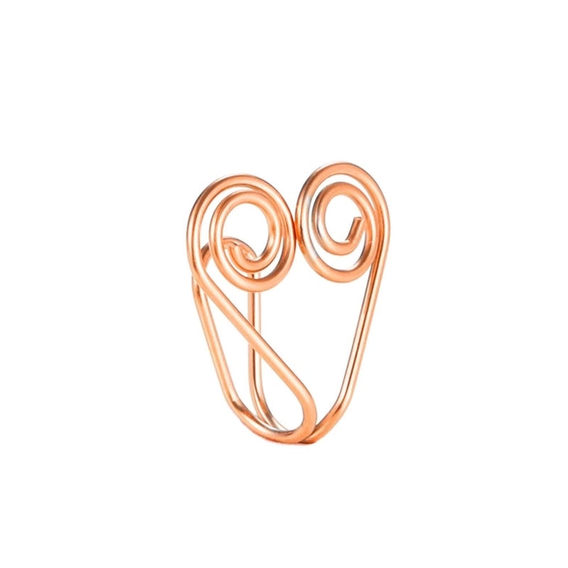 Fashion U Shape Stainless Steel Plating Nose Ring 1 Piece