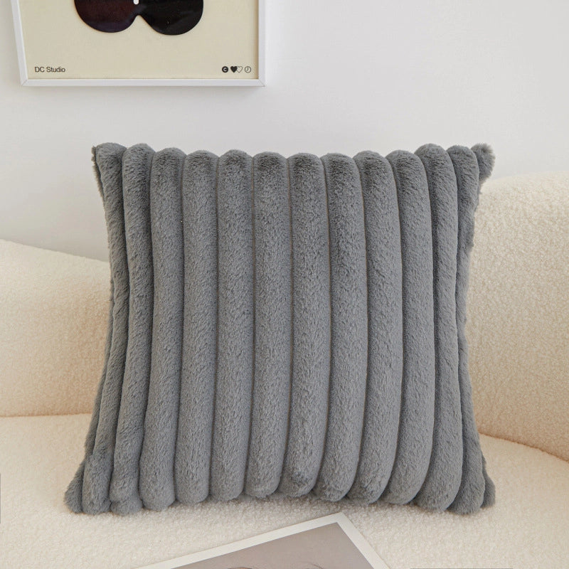 Casual Elegant Minimalist Solid Color PP Cotton Plush Throw Pillow