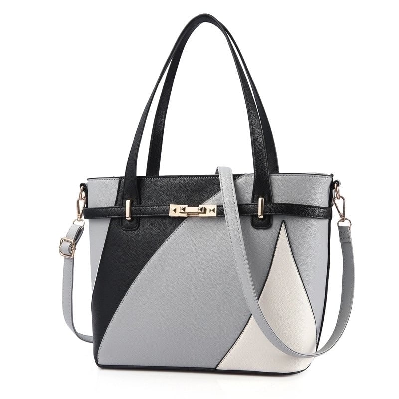 3 Pieces Women'S Large All Seasons Pu Leather Vacation Bucket Bag