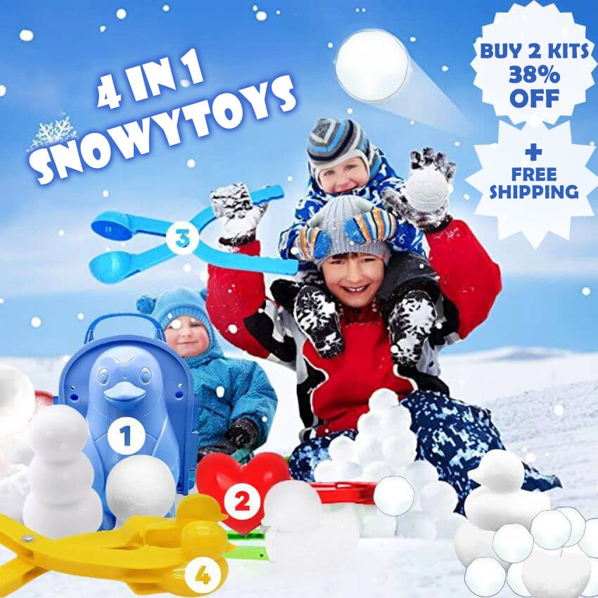 🔥BIG SALE - 48% OFF🔥🔥❄4 IN 1 SNOWYTOYS❄
