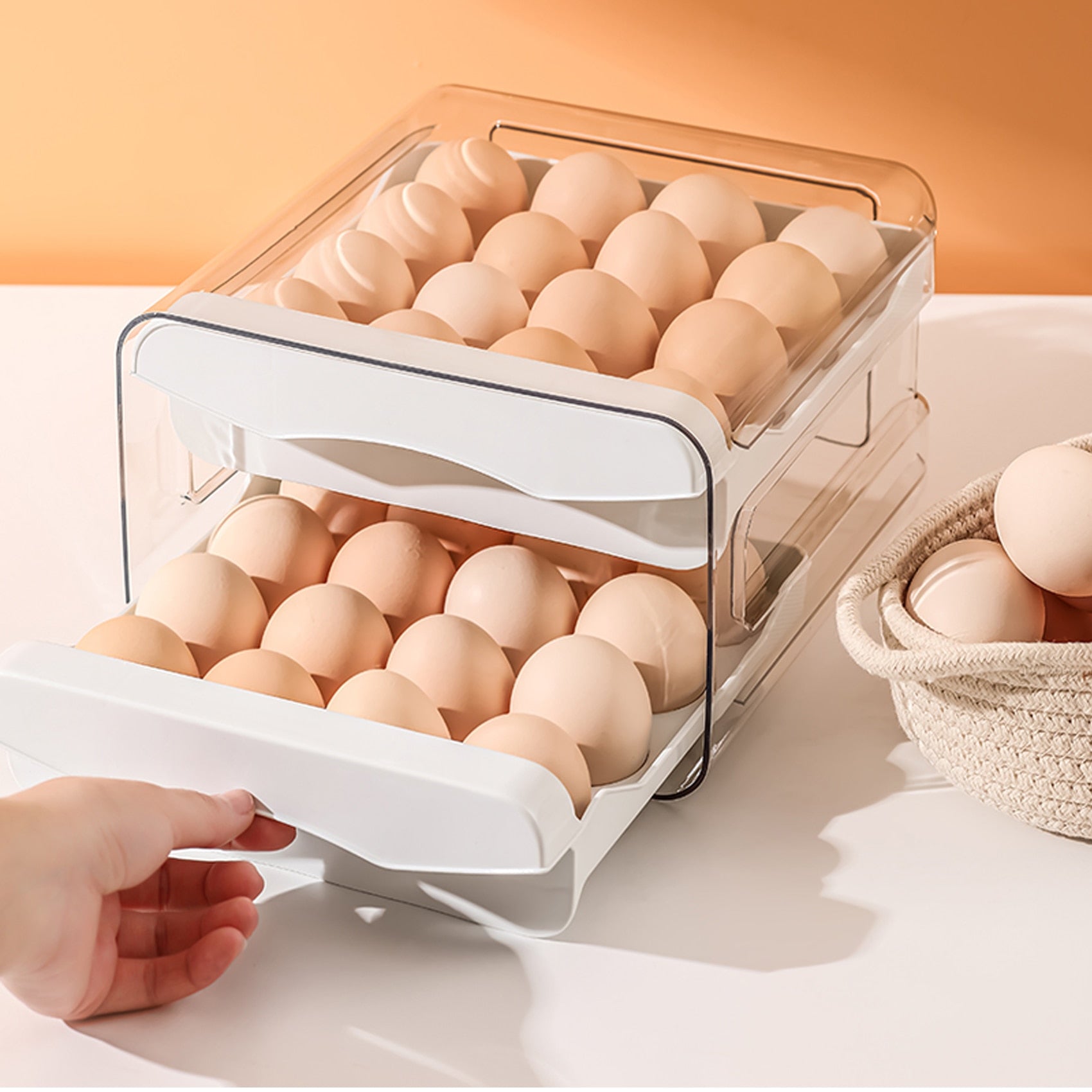 ChefGenius Dual Layer Egg Organizer