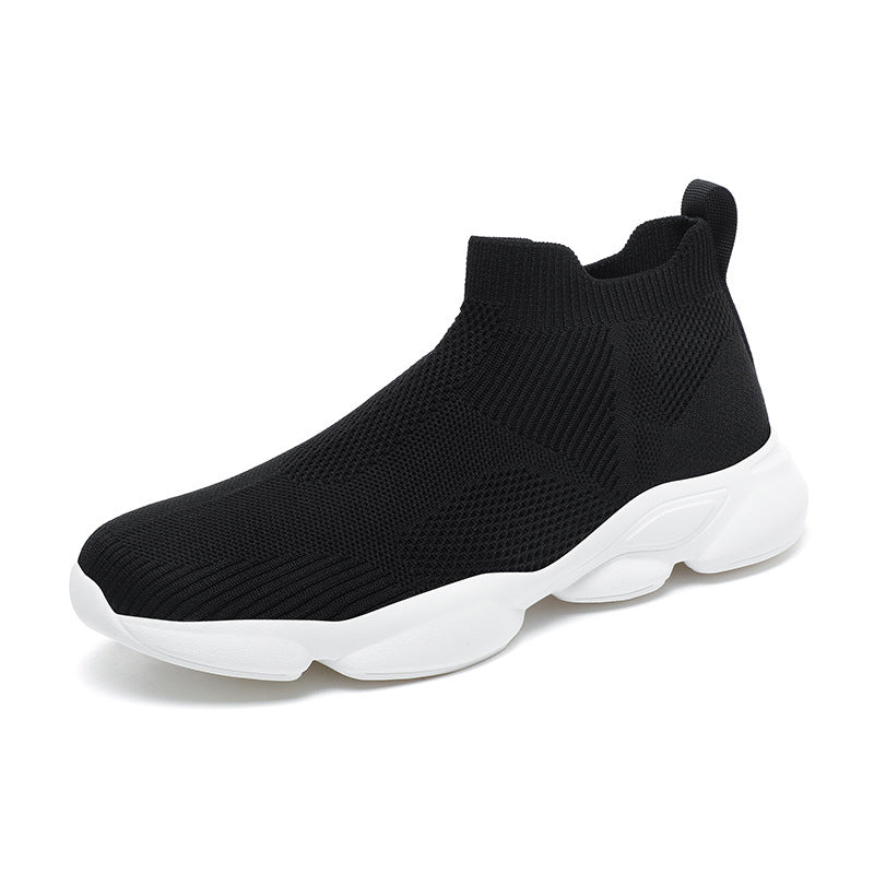 Men's Fly-Woven High-Top Breathable Casual Shoes