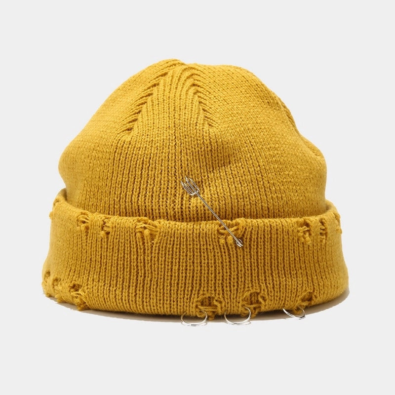 Unisex Basic Modern Style Classic Style Solid Color Short Brim Wool Cap