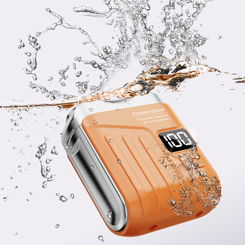 ⏳Time-limited Special🥸Men’s Waterproof Mini Electric Shaver with LED Display