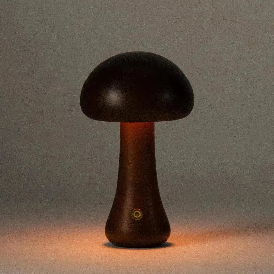 Timber Mushie Lamp | Walnut | Regular