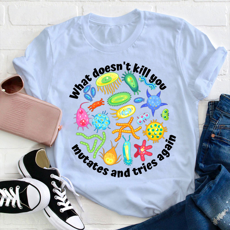 Funny Virus Science Teacher T-Shirt