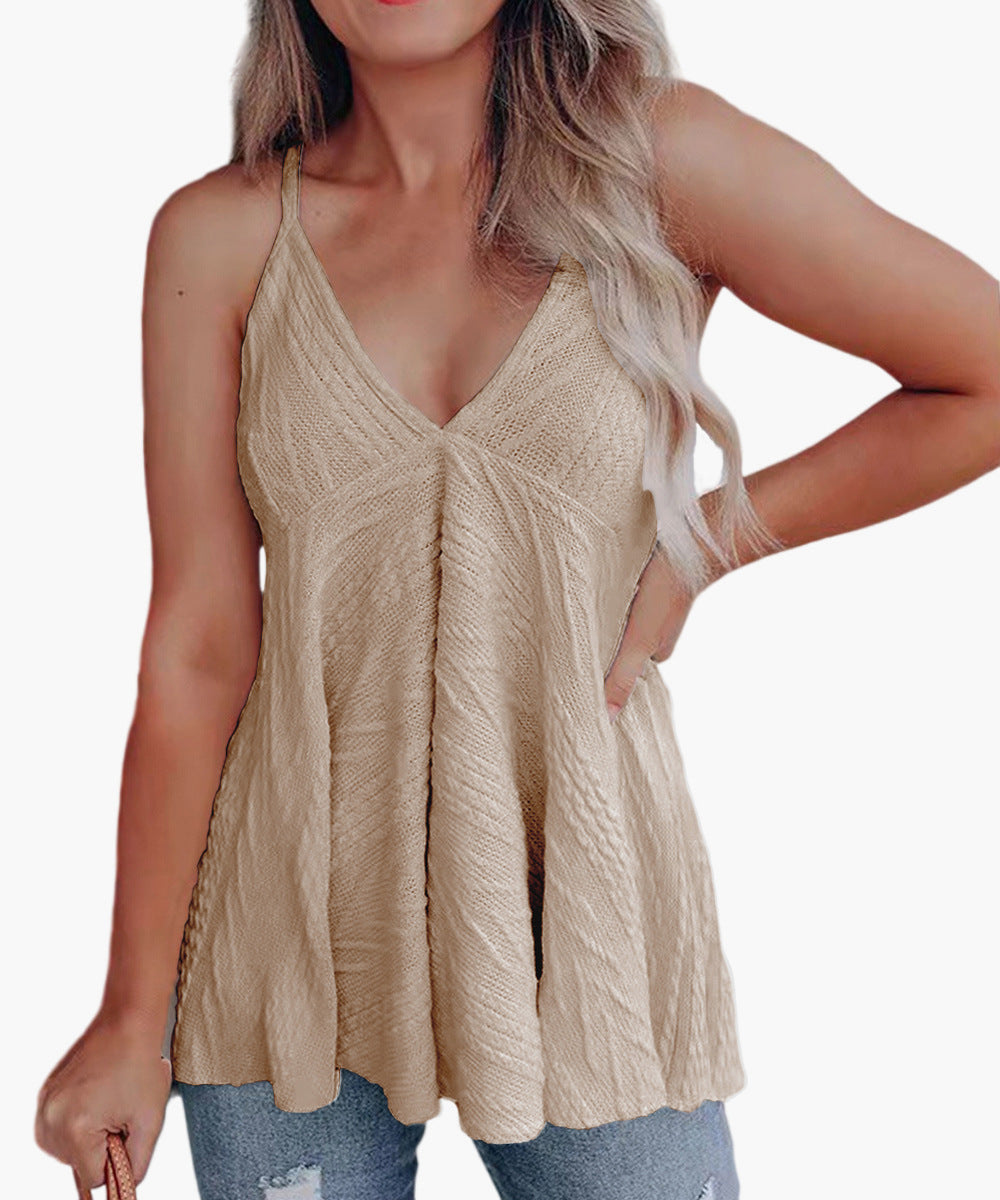 V-Neck Casual Woolen T-Shirt(6 colors)