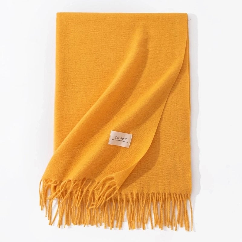 Scarf Winter Warm Windproof Shawl Women's High-end  Women's Cashmere Scarf