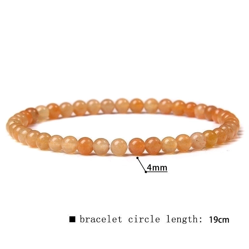 Minimalist Marble Natural Stone Beaded Bracelets