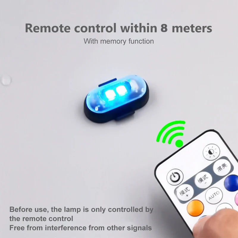 Last Day 49% OFF 8 Colors Wireless Led Lights with Remote